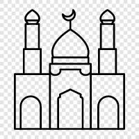 Islamic, Islam, Muslims, Islamic architecture icon svg