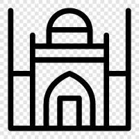 Islamic, Islamic architecture, mosque design, Islamic art icon svg