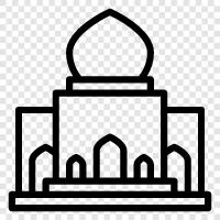 Islamic, Islamic architecture, Islamic culture, Muslim icon svg