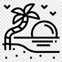 island nation, island resort, island paradise, island getaway icon svg