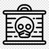 isolation, confinement, confinement area, isolation room icon svg