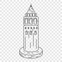 Istanbul, Turkey, historic, landmark icon svg