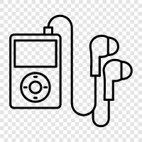 iTunes, music, MP3, iPod nano icon svg