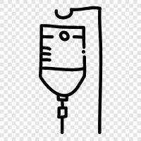 IV fluid, IV infusion, IV line, intravenous therapy icon svg