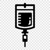 IV infusion, IV medication, IV line, IV pump icon svg