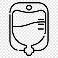 Bag, Medication, Infusion, Drugs icon svg