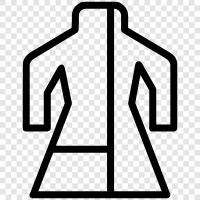 jackets, coats, winter, coats for women icon svg