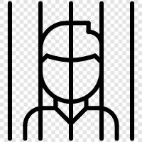 Gefängnis, Absperrung, Inhaftierung, Strafvollzugsanstalt symbol