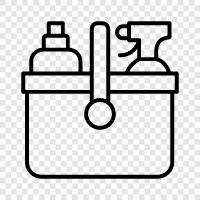 janitorial supplies, janitorial supplies store, cleaning supplies icon svg