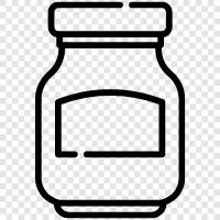 jar, storage, food, kitchen icon svg