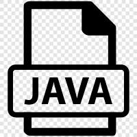 Java File, Java Program, Java Application, Java Development icon svg