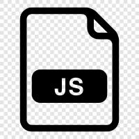 javascript, Dateierweiterung, javascriptDatei, jsDateierweiterung symbol