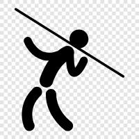 javelin, throwing, sport, arm icon svg