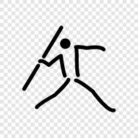 javelin, throwing, throwing javelin, throwing technique icon svg