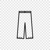 jeans, slacks, khakis, shorts icon svg