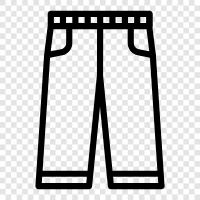 jeans, cargo, khakis, sweatpants icon svg