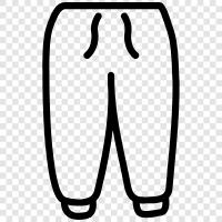 jeans, slacks, khakis, dress pants icon svg