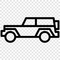 Jeep Cherokee, Jeep Commander, Jeep Liberty, Jeep Renegade icon svg