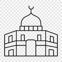 Jerusalem, Islam, Islamismus, AlAqsa Moschee symbol