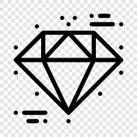 jewel, precious, exquisite, flawless icon svg