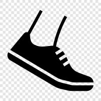 jogging, running shoes, running tips, running routes icon svg