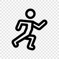 jogging, running shoes, running trails, running marathons icon svg