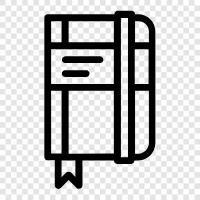 journal, writing, personal, thoughts icon svg