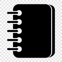 journal, writing, personal, thoughts icon svg