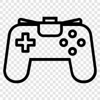 joystick, controller, dpad, analog icon svg