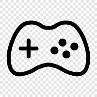 joystick, controller, gaming, gaming controller icon svg