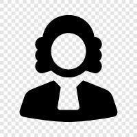 Judge, Judicial, Attorney, Lawyer icon svg