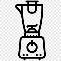 juicer, blender, centrifugal, horizontal icon svg