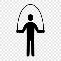 Jump Rope Workout, Jump Rope Routines, Jump Rope icon svg