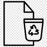 junk document, waste document, expired document, trash document icon svg