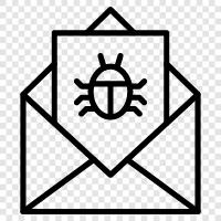 junk email, junk email messages, unsolicited email, unsolicited email messages icon svg