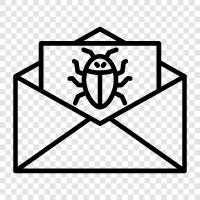 Junk EMail, unaufgeforderte EMail, Junk EMailFilter, SpamFilter symbol