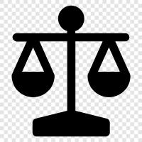 justice, fairness, impartiality, equality Justice: The quality icon svg