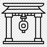 kaminarimon, mon, kaminarimon mon, kamin icon svg