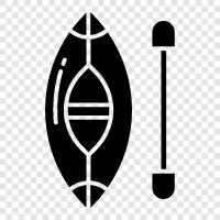 kayak, canoeing, paddling, travel icon svg