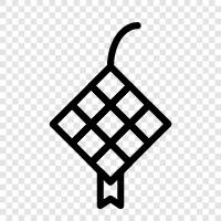 ketupat vendor, ketupat in bulk, ketupat supplier, Ketupat icon svg