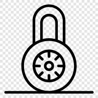 Key, Security, Door, Latch icon svg