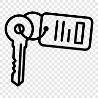 key for room, room key holder, room key chain, room key f icon svg