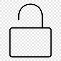 key not working, lock unlocked icon svg