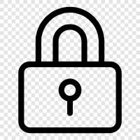 key, lock, security, padlock icon svg