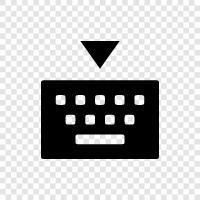 Tastatur, Ausblenden, TastaturApp, TastaturApp für Android symbol