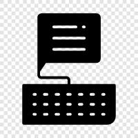 keyboard, typing lessons, typing tutor, keyboard shortcuts icon svg