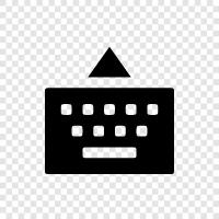 Keyboard Display, Keyboard Display Technology, Keyboard Display Devices, Keyboard Display Software icon svg