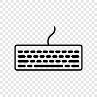 Keyboard for PC, Keyboard for Mac, Keyboard for Laptop, Keyboard for icon svg