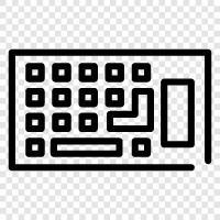 keyboard layout, keyboard shortcuts, keyboard shortcuts for excel, keyboard shortcuts for PowerPoint icon svg