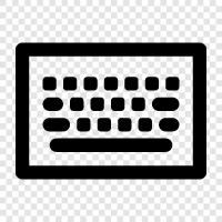 Keyboard shortcuts, Keyboard layout, Keyboard software, Keyboard accessories icon svg